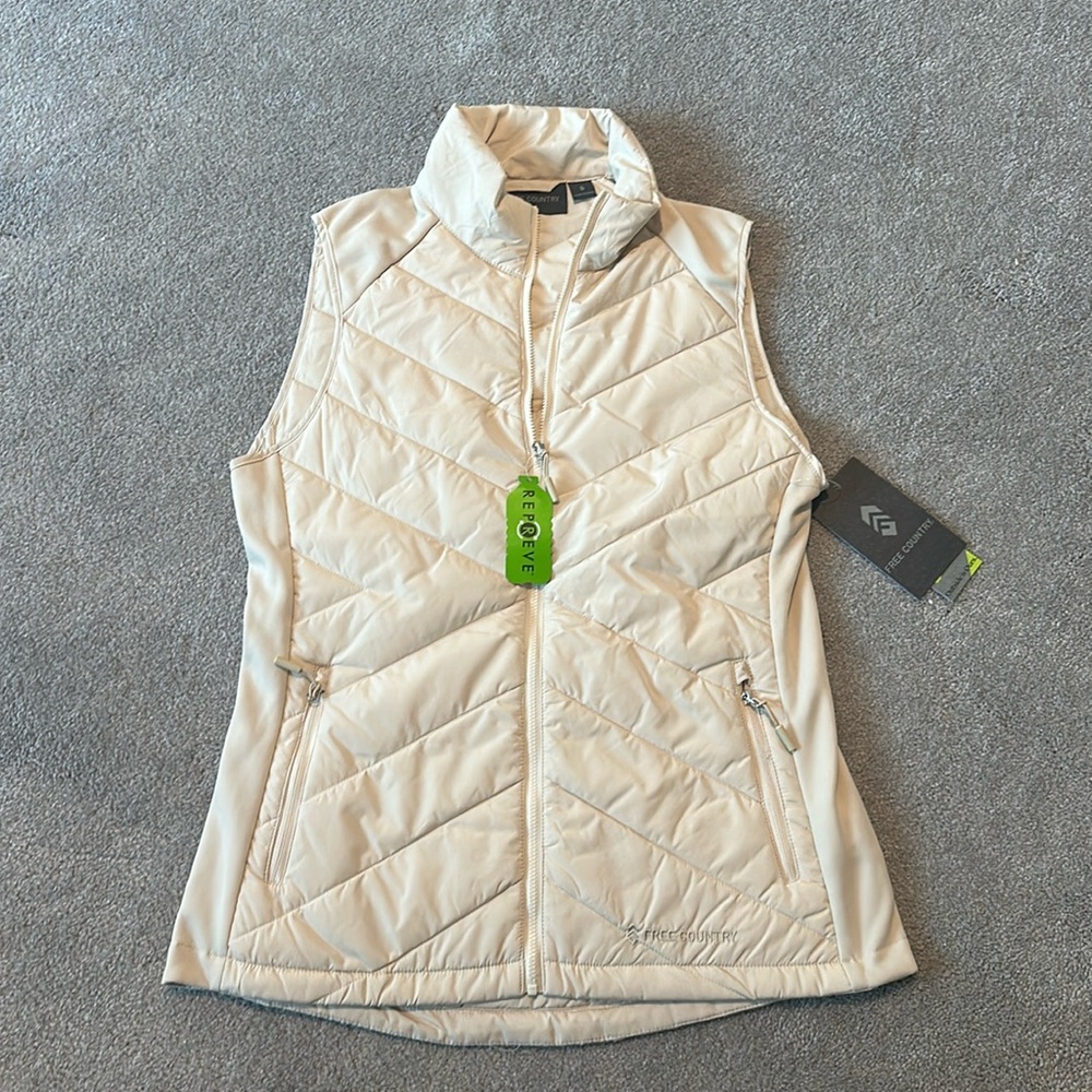 Cream Vest by Free Country

New with tags. NEVER WORN!